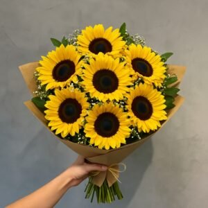 8 Girassóis