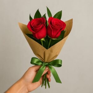 2 Rosas Vermelhas