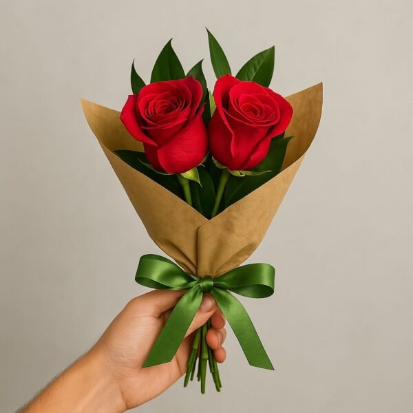 2 Rosas Vermelhas