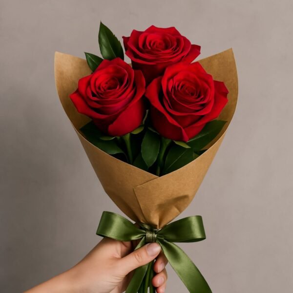 3 Rosas Vermelhas